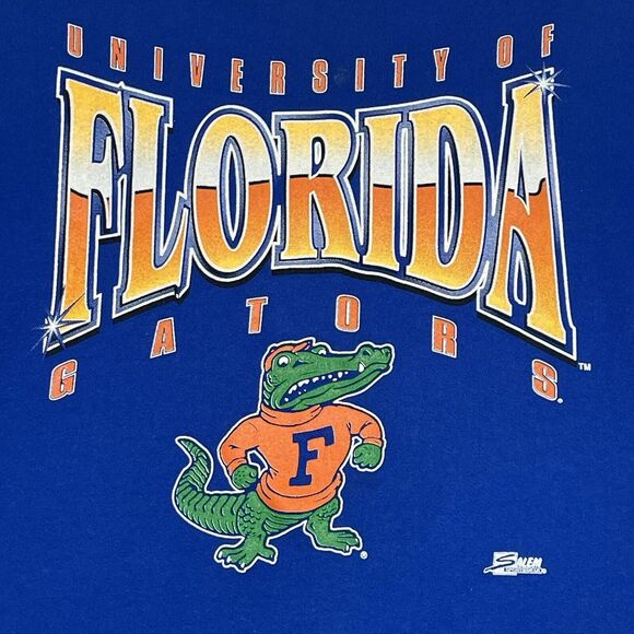Other - VTG Florida Gators Sweatshirt Mens Large Football Big Logo Script Spellout 90s
